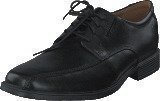 Clarks Tilden Walk Black Leather