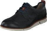 Clarks Trigen Limit Navy Leather