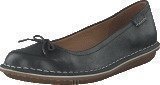 Clarks Tustin Talulah Black Leather