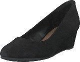 Clarks Vendra Bloom Black Suede