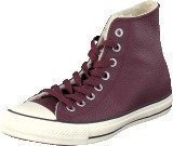 Converse All Star Leather Shearling Deep Bordeaux/Natural/Egret