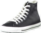 Converse All Star Leather Shearling Hi Black