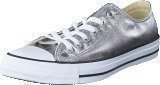 Converse All Star Metallics-Ox Gunmetal/White/Black