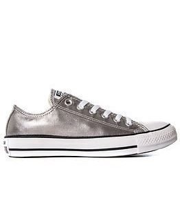 Converse All Star Metallics Ox Gunmetal/White/Black