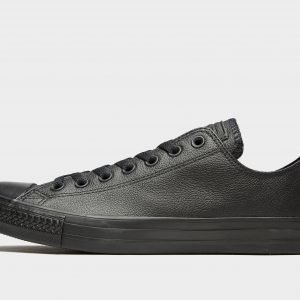 Converse All Star Ox Leather Mono Musta