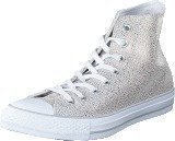 Converse All Star Sting Ray Metallic-Hi Pure Silver/Black/White