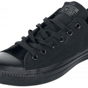 Converse CT AS Ox Black Monochrom Matalavartiset Tennarit