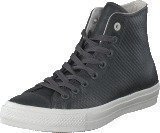 Converse CTAS II Mesh Backed Leather-Hi Almost Black /Parchment/ Gum