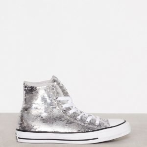 Converse Chuck Taylor All Star Hi Varsitennarit Hopea / Valkoinen