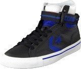 Converse Pro Blaze Plus Leather Hi Black/Blue/White