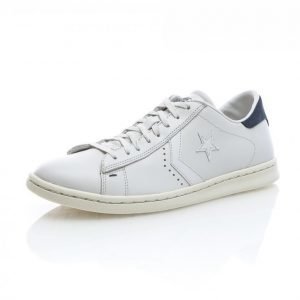 Converse Pro Leather Lp Ox Matalavartiset Tennarit Valkoinen / Tummansininen