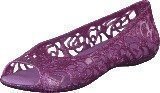 Crocs Crocs Isabella Glitter Flat GS Wild Orchid/Iris