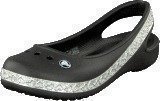 Crocs Genna II Hearts Flat GS Black