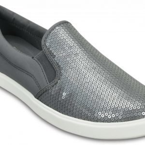 Crocs Loaferit Naisille Valkoinen CitiLane Sequin Slip-Ons