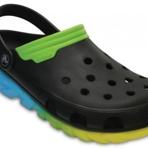 Crocs Sandaalit Black/Green Duet Max Ombre s