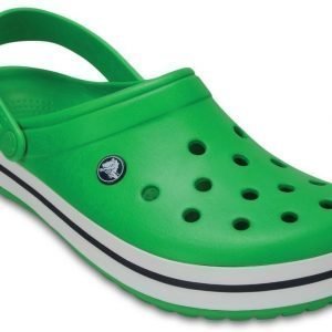 Crocs Sandaalit Grass Green / White Crocband