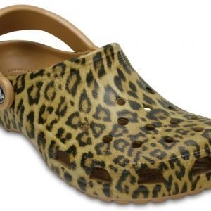 Crocs Sandaalit Keltainen Classic Leopard Print III
