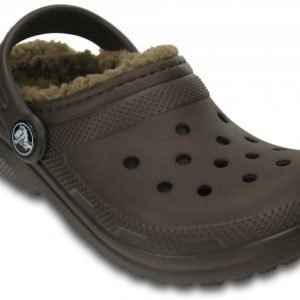 Crocs Sandaalit Lapset Ruskea Classic Fuzz Lined