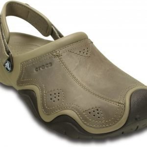Crocs Sandaalit Miehille Ruskea Swiftwater Leather