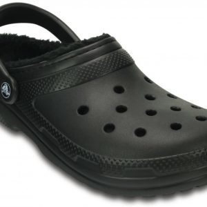 Crocs Sandaalit Musta Classic Fuzz Lined