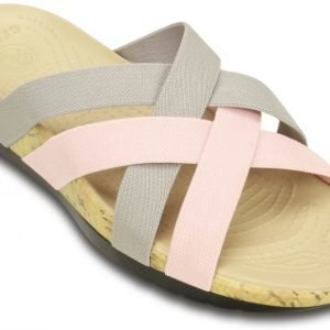 Crocs Sandaalit Naisille Harmaa Edie Stretch