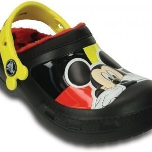 Crocs Sandaalit Pojille Musta Creative Mickey Fuzz Lined