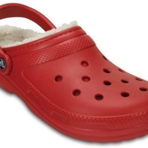 Crocs Sandaalit Punainen Classic Fuzz Lined