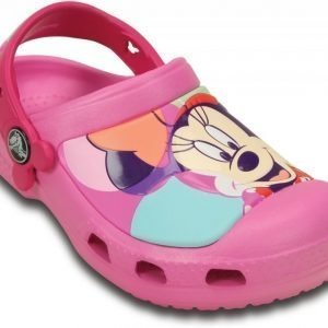 Crocs Sandaalit Tytöille Pinkki Creative Minnie Colorblock