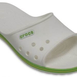 Crocs Sandaalit White/Volt Green Crocband II