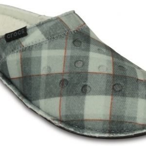 Crocs Slipper Musta Classic Plaid Slipper