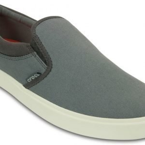 Crocs Tennarit Miehille Harmaa CitiLane Slip-on Sneaker