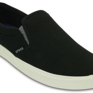 Crocs Tennarit Miehille Musta CitiLane Slip-on Sneaker