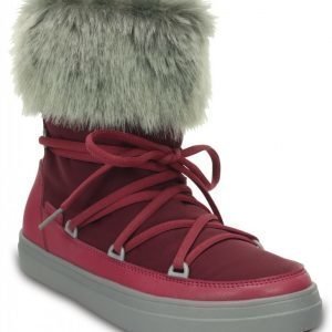 Crocs Varrelliset Naisille Punainen LodgePoint Lace