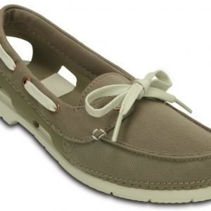 Crocs Vene Kengät Naisille Ruskea Beach Line Hybrid Boat Shoe