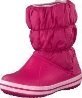 Crocs Winter Puff Boot Kids Fuchsia-Bubblegum