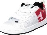 Dc Shoes Court Graffik Shoe White/Redblack