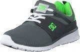 Dc Shoes Dc Kids Heathrow Shoe Grey/White/Green