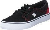 Dc Shoes Dc Kids Trase Tx Shoe Black/Red