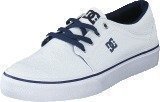 Dc Shoes Dc Kids Trase Tx Shoe White/Navy