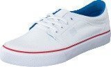 Dc Shoes Dc Trase Tx White/Blue/Red