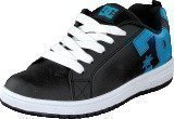 Dc Shoes Kids Court Graffik Shoe Black/Ocean/White