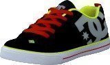 Dc Shoes Kids Court Graffik Vulc Shoe Black/Bright Yellow