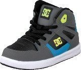 Dc Shoes Rebound Ul Black/Armor/Turquoise