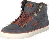 Dc Shoes Spartan High Wc Wnt Shoe Grey/Dark Red