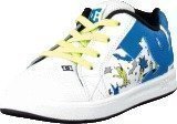 Dc Shoes Toddl. Court Gfk Elastic Ul White/Blue Print