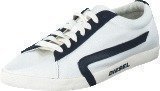 Diesel Bikkren Canvas White/ Blue Night