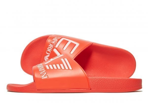 Emporio Armani Ea7 Sea World Slides Punainen