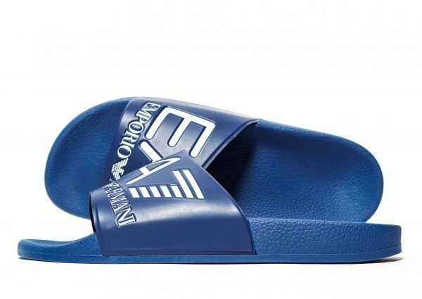 Emporio Armani Ea7 Sea World Slides Sininen