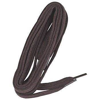 Famaco Lacet plat 90 cm marron fonce