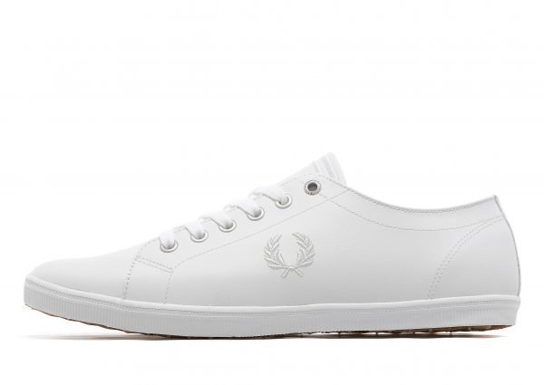 Fred Perry Kingston Leather Valkoinen